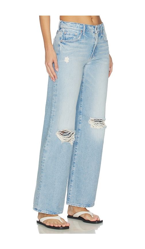 The Mid Rise Maven Sneak Jeans in Blue. - size 23 (also in 24, 27) - MOTHER - Modalova