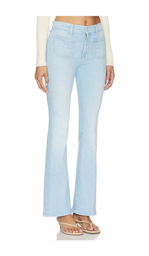 Patch Pocket Weekend Jeans in Blue. - size 24 (also in 25, 26, 27, 28, 29, 30, 31, 33, 34) - MOTHER - Modalova