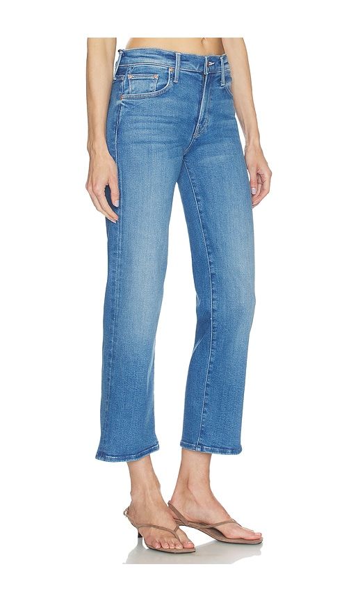 The Mid Rise Zip Rambler Ankle Jeans in Blue. - size 25 (also in 26, 28, 30, 34) - MOTHER - Modalova