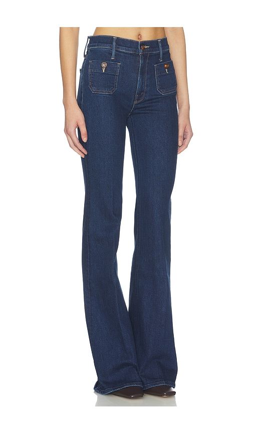 The Patch Pocket Doozy in Blue. - size 25 (also in 26, 27, 29, 30, 32, 33, 34) - MOTHER - Modalova