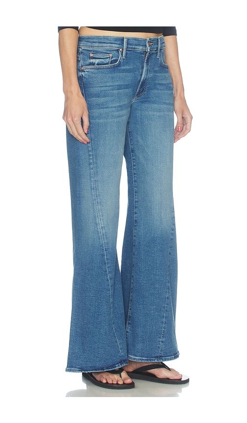 The Mid Rise Sidestepper Twist Sneak in Blue. - size 23 (also in 25, 26, 27, 28, 29, 30, 31, 33) - MOTHER - Modalova