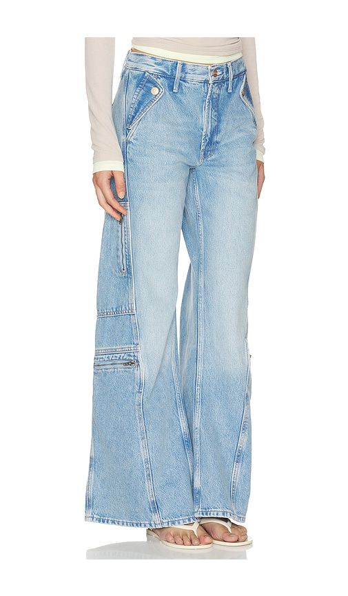The Spicy Lemon Twist Prep Skimp in Blue. - size 26 (also in 27, 28, 29, 30, 31, 33, 34) - MOTHER - Modalova