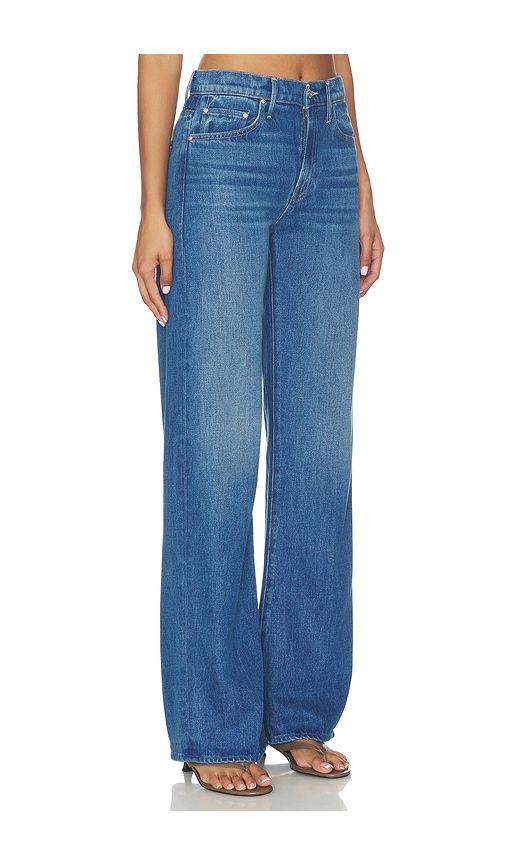 The Mid Rise Lasso Sneak Jeans in Blue. - size 28 (also in 29, 33) - MOTHER - Modalova