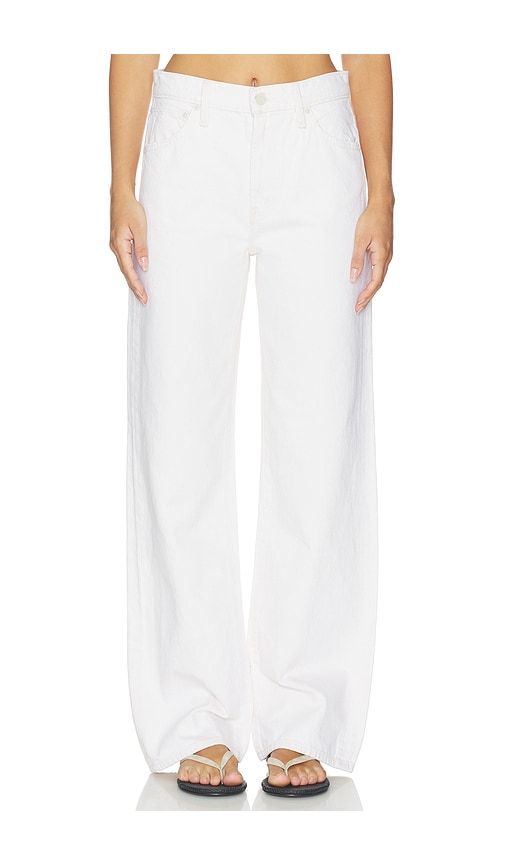 The Dodger Skimp Jeans in Cream. - size 23 (also in 26, 27, 28, 29, 30, 31, 32, 33, 34) - MOTHER - Modalova