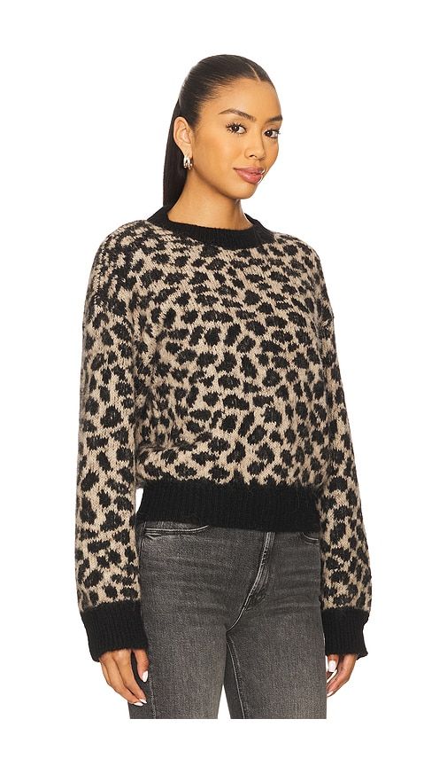 The Itsy Crop Jumper in Black. - size L (also in S, XS) - MOTHER - Modalova