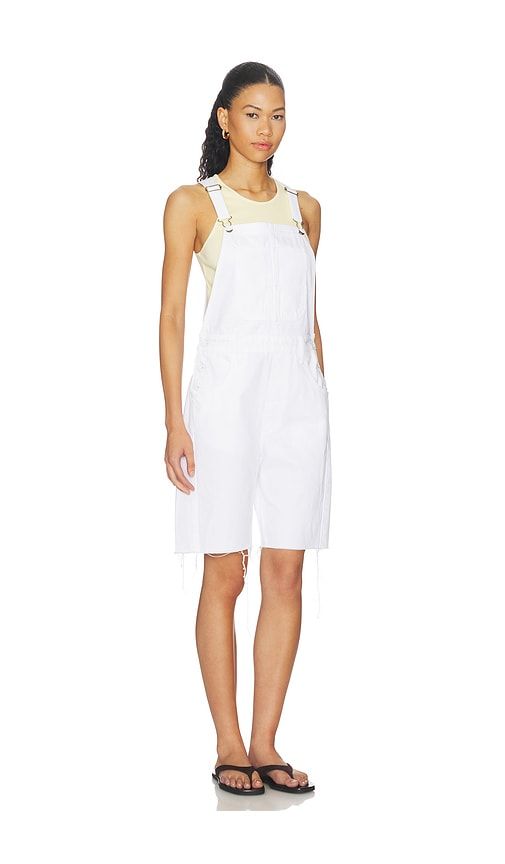 The Half-pipe Bermuda Shorterall Fray in Ivory. - size L (also in M, S, XL, XS) - MOTHER - Modalova