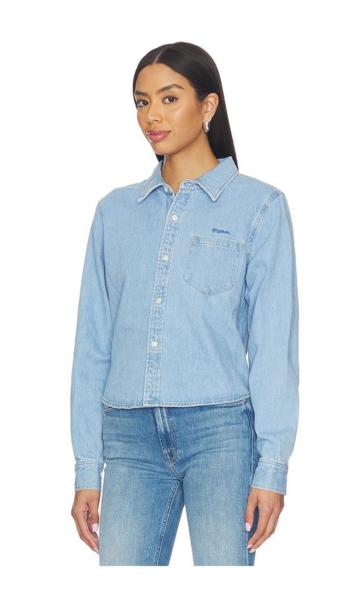 The Honor Roll Shirt in Blue. - size M (also in S, XL, XS) - MOTHER - Modalova