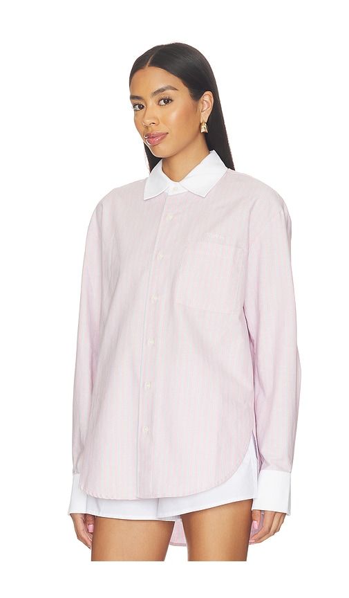 The Roomie Frenchie Shirt in Rose. - size M (also in XL) - MOTHER - Modalova