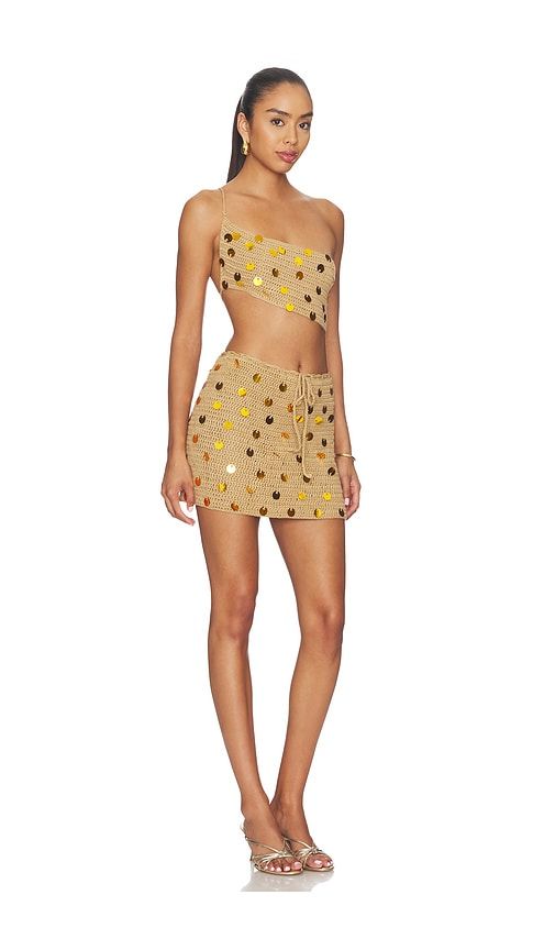 Shifra Crochet Mini Skirt Set in . - size S (also in M, L) - MORE TO COME - Modalova