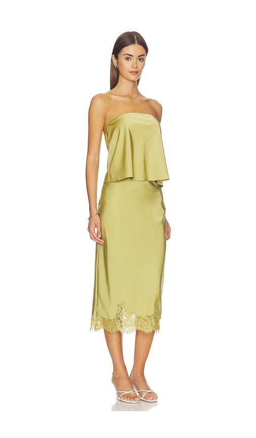 Bexley Midi Skirt Set in Green. - size L (also in M, S, XL) - MORE TO COME - Modalova
