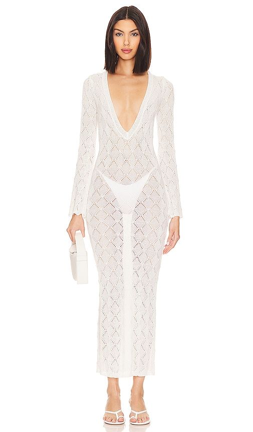 Dylan Deep V Maxi Dress in . - size M (also in L) - MORE TO COME - Modalova