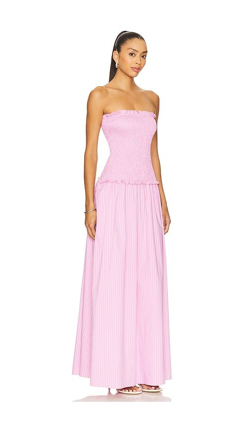 Izabella Strapless Maxi Dress in Pink. - size L (also in M, S) - MORE TO COME - Modalova