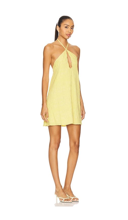 Kindall Mini Dress in Lemon. - size M (also in S, XXS) - MORE TO COME - Modalova