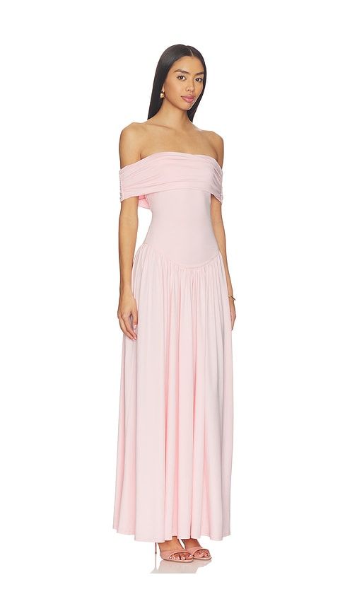 Brielle Maxi Dress in Pink. - size M (also in S) - MORE TO COME - Modalova