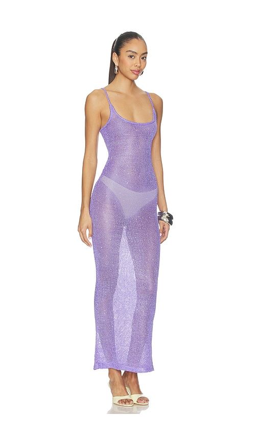 Skylar Knit Maxi Dress in Lavender. - size M (also in S) - MORE TO COME - Modalova