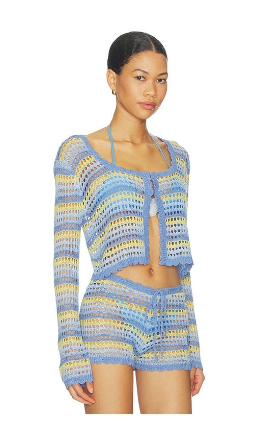 Anele Crochet Top in Blue. - size M (also in S) - MORE TO COME - Modalova