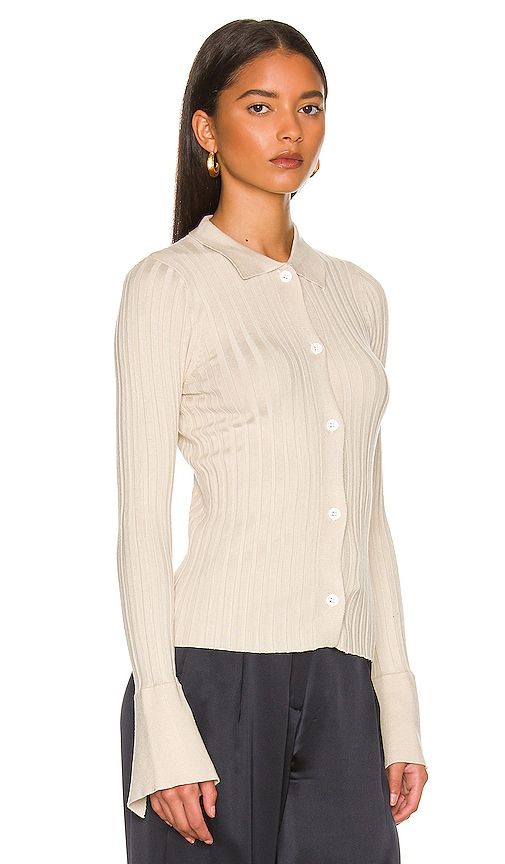 Brandy Button Front Sweater in Beige. - size M (also in XS) - MORE TO COME - Modalova