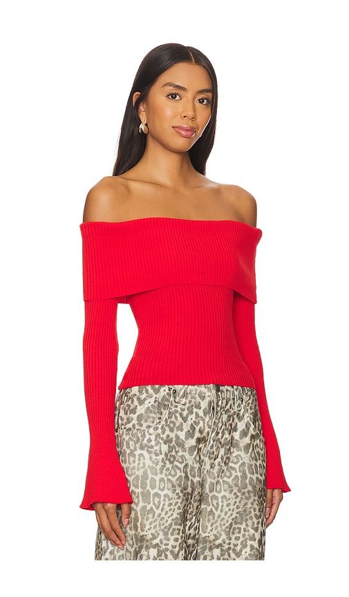 Candace Off Shoulder Sweater in . - size L (also in M, S) - MORE TO COME - Modalova