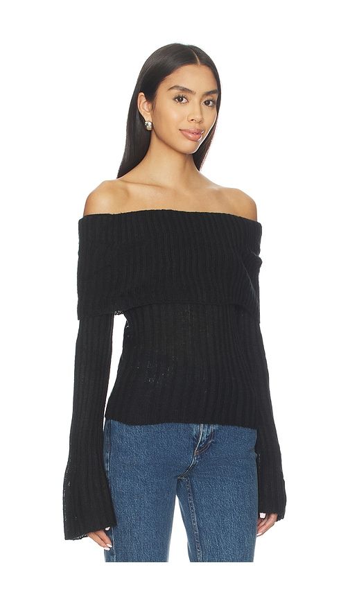 Ingrid Off Shoulder Sweater in . - size L (also in M, S, XS) - MORE TO COME - Modalova