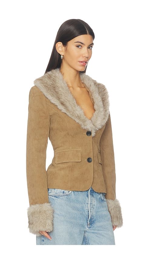 Johnson Faux Fur Jacket in . - size L (also in M, S, XS) - MORE TO COME - Modalova