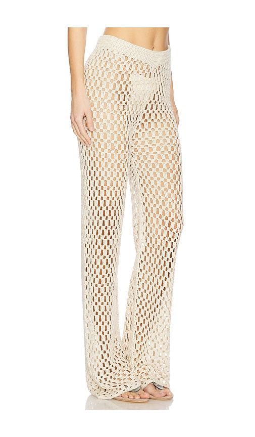 Rue Pant in Cream. - size L (also in M, S, XS) - MORE TO COME - Modalova