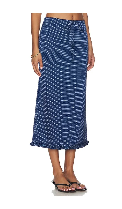 Reese Maxi Skirt in Navy. - size L (also in M, S) - MORE TO COME - Modalova
