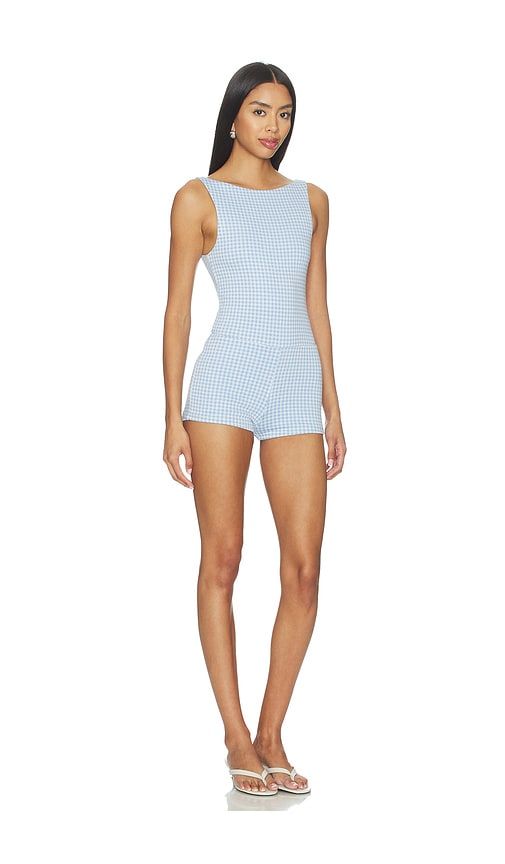 Penelope Boat Neck Romper in Blue. - size L (also in M, S, XL, XS) - MORE TO COME - Modalova