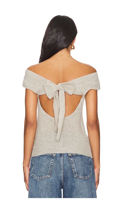 Malia Open Back Knit Top in . Taglia L. Also in M, S, XS - MORE TO COME - Modalova