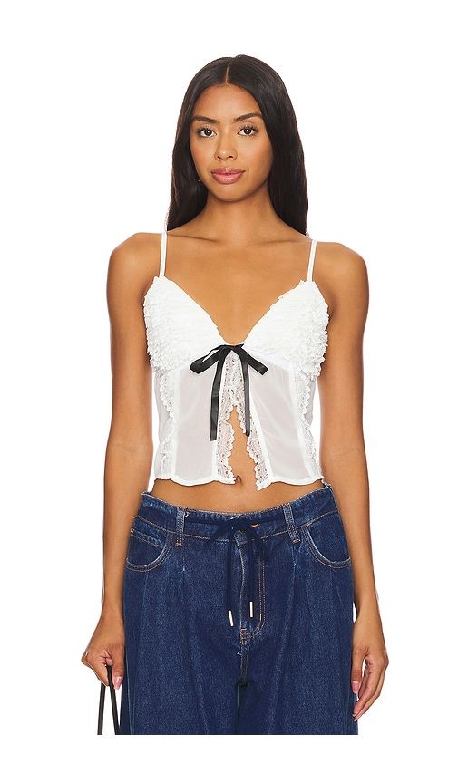 X Maggie MacDonald Myla Top in . Size M, S - MORE TO COME - Modalova