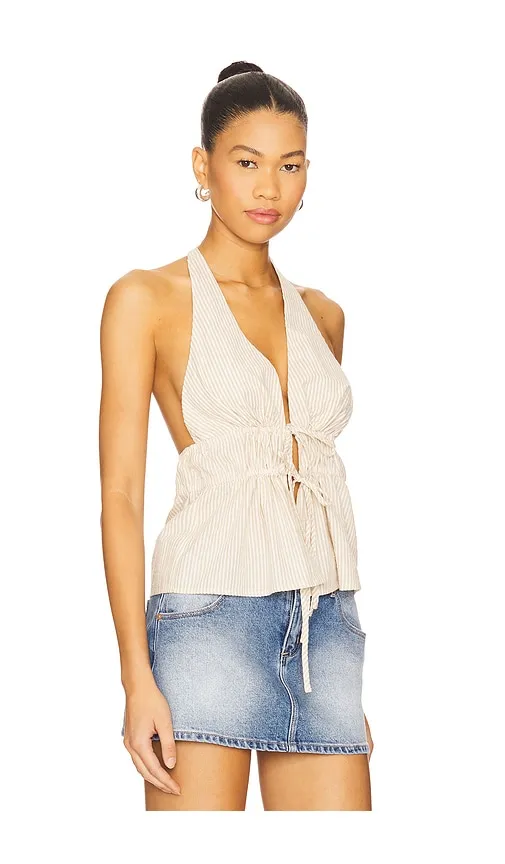 Belle Top in Ivory. - size L (also in M, S, XL, XS, XXS) - MORE TO COME - Modalova