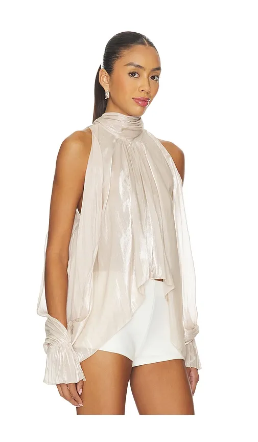 Tilly Blouse in Beige. - size M (also in S) - MORE TO COME - Modalova