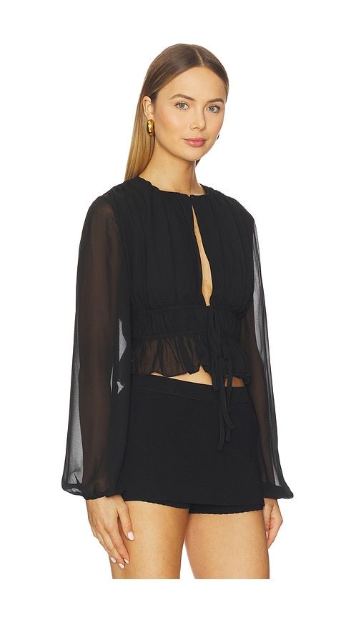 Sofia Top in Black in Black. - size M (also in S, XL, XS, XXS) - MORE TO COME - Modalova