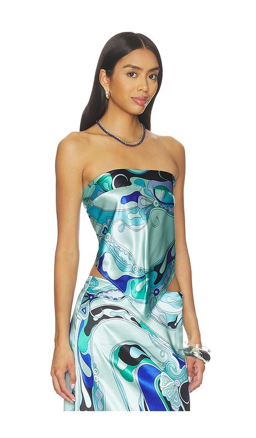Tavianah Scarf Top in Blue. - size M (also in S) - MORE TO COME - Modalova