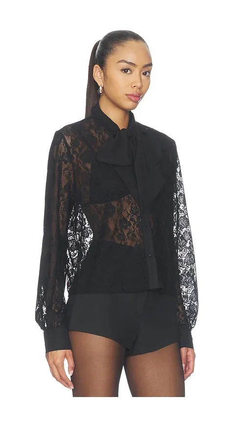 Cinrella Lace Sheer Top in . - size L (also in M, S, XL, XS, XXS) - MORE TO COME - Modalova