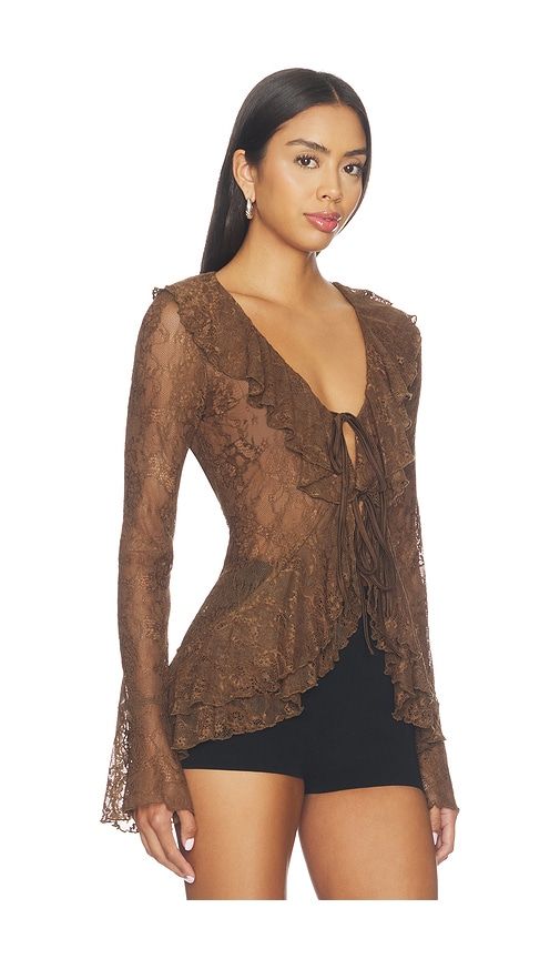 Alisia Top in Brown. - size S (also in XS, XXS) - MORE TO COME - Modalova