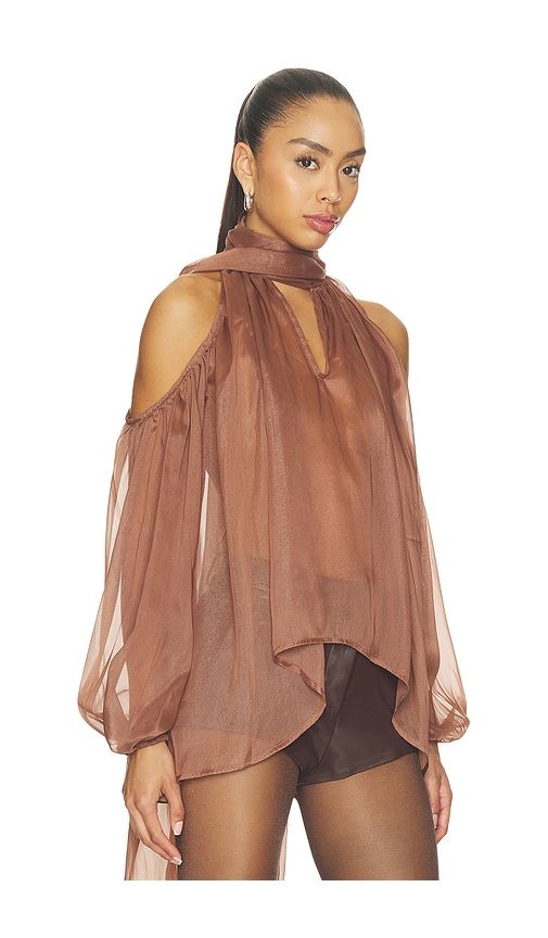Elise Tie Front Top in . - size L (also in M, S, XL, XS, XXS) - MORE TO COME - Modalova