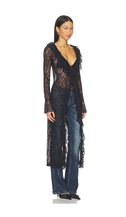 Alisia Duster Top in Black. - size L (also in M, S, XS, XXS) - MORE TO COME - Modalova