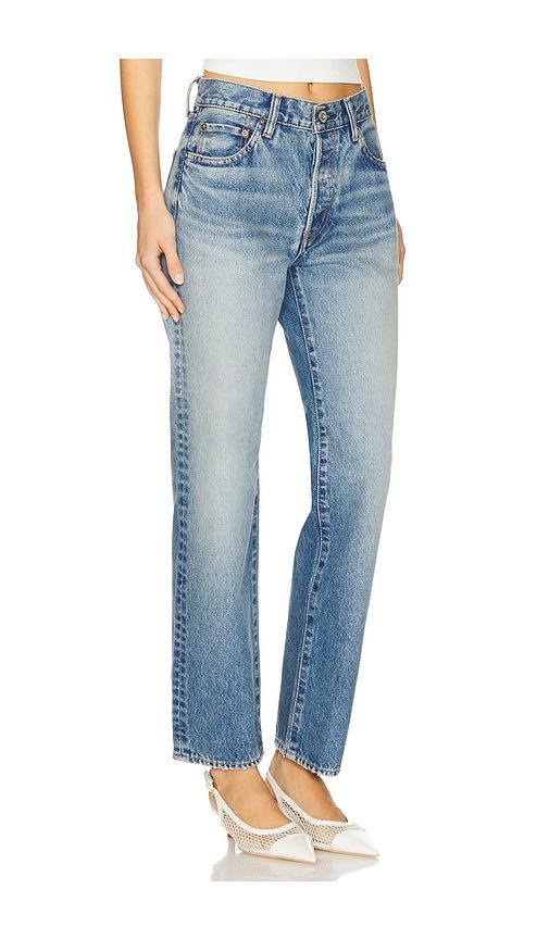 Parkchester Straight Jeans in Blue. - size 28 (also in 31, 32) - Moussy Vintage - Modalova