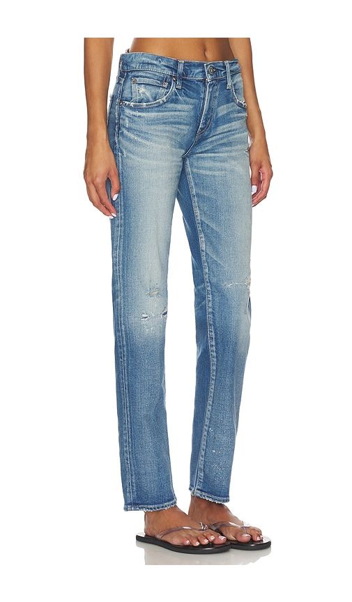 Bridgeville Slim Straight Jeans in Denim-Medium. - size 25 (also in 27) - Moussy Vintage - Modalova
