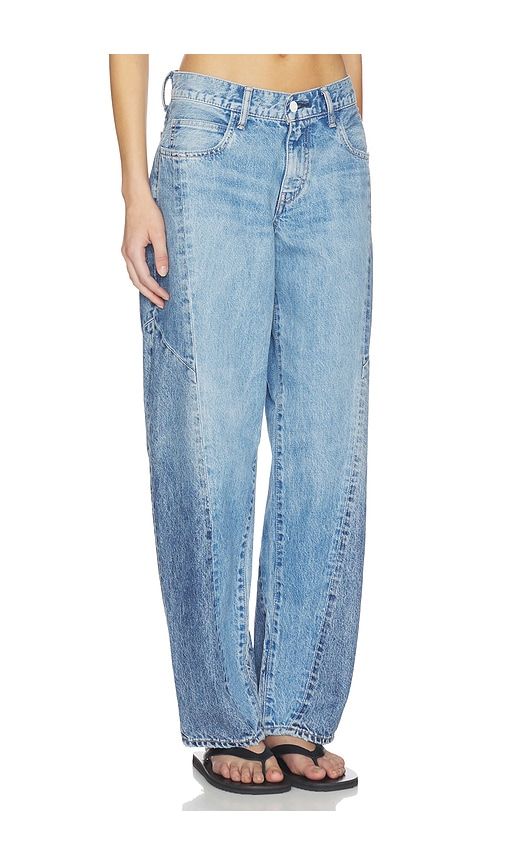 Micco Remake Tapered Jeans in Blue. - size 23 (also in 24, 26, 27, 28, 29, 30) - Moussy Vintage - Modalova