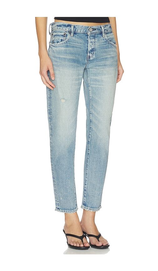 Hackney Tapered Jeans in Blue. - size 25 (also in 26, 27, 28, 29, 30, 31) - Moussy Vintage - Modalova