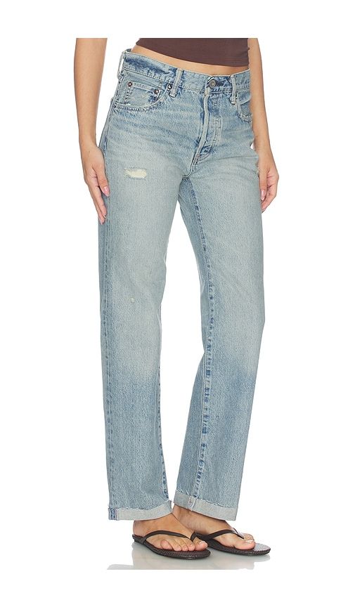 Copper Straight Leg Jeans in Blue. - size 25 (also in 26, 27, 28, 29, 30) - Moussy Vintage - Modalova
