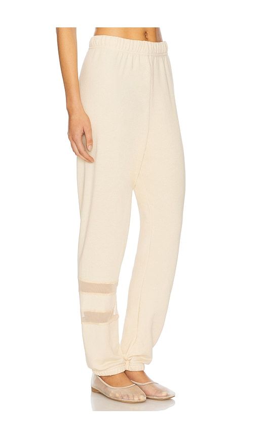 Setton Mesh Contrast Pant in Nude. - size L (also in XL) - Michael Lauren - Modalova