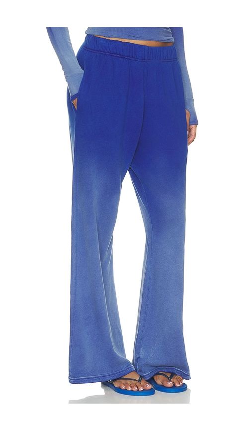 X REVOLVE Theoden Wide Leg Pant in Blue. - size L (also in M, S, XS) - Michael Lauren - Modalova