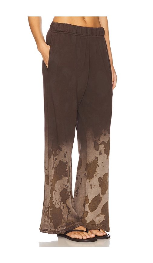 Mabel Wide Leg Pant in Brown. - size S (also in XS) - Michael Lauren - Modalova