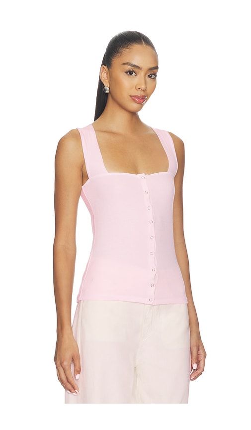 X REVOLVE Bosco Snap Front Tank in Pink. - size L (also in M, S, XS) - Michael Lauren - Modalova