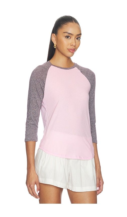 X REVOLVE Katya Raglan 3/4 Sleeve Tee in Multi. - size S (also in XS) - Michael Lauren - Modalova