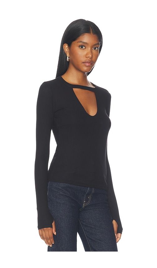 Keplin Fitted Longsleeve With Cutout Double Line in . - size M (also in S, XS) - Michael Lauren - Modalova