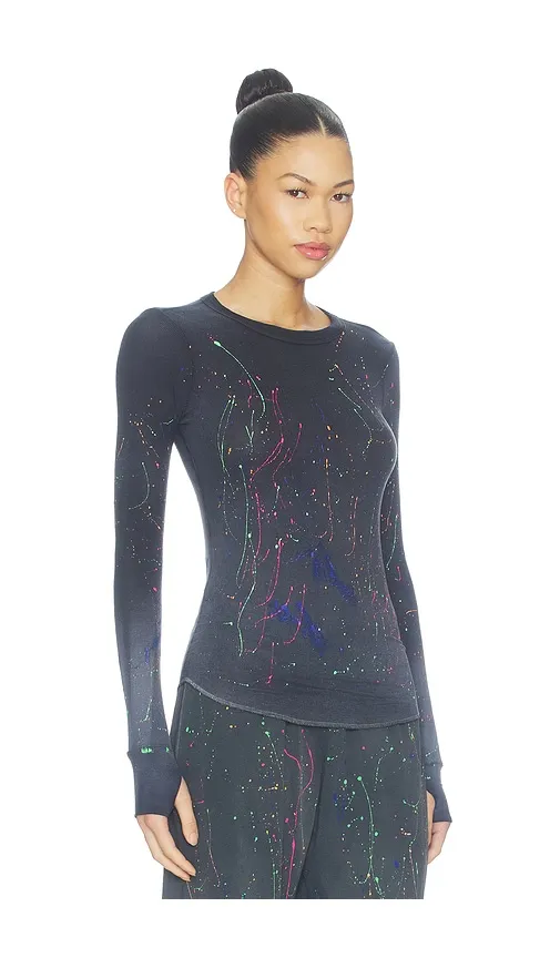 X REVOLVE Alick Long Sleeve Tee in Grey. - size S (also in XS, M, L, XL) - Michael Lauren - Modalova