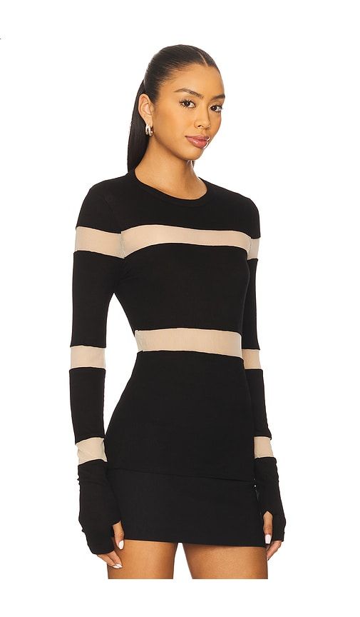 Vex Long Sleeve Fitted Top in . - size L (also in M, S, XS) - Michael Lauren - Modalova